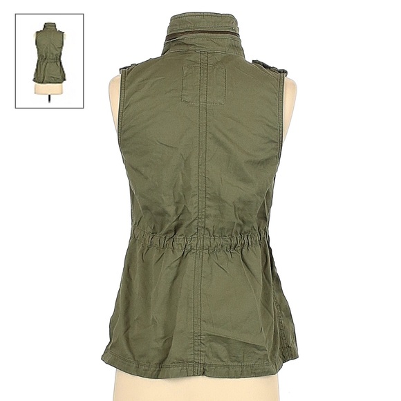 A&F 1892 Green Utility Vest - Picture 5 of 7
